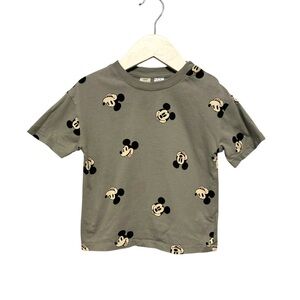 ⭐️ 5/$30 H&M Kids Mickey Mouse AOP T-Shirt size 2T